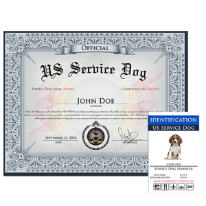 Service Dog Basic Kit » US Dog Registry